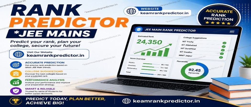 JEE Main Rank Predictor Banner